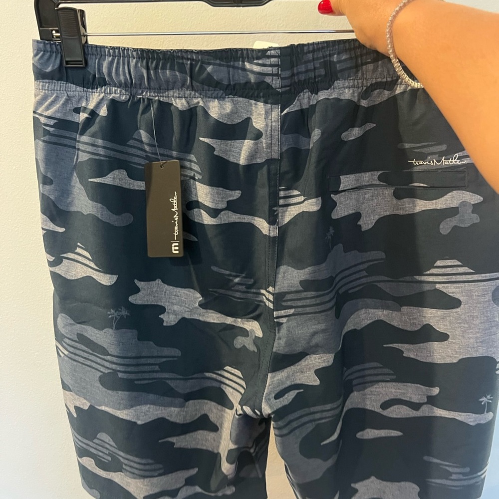 Travis Mathew NWT Swim Shorts - Camo